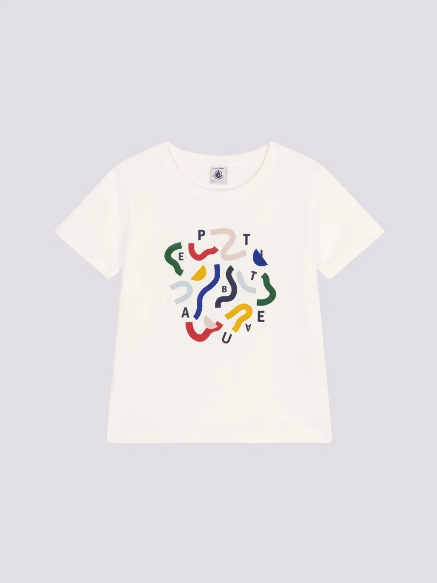 T-SHIRT STAMPATA IN JERSEY LEGGERO BAMBINO