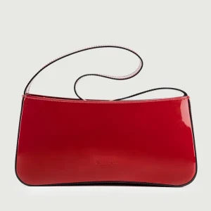 BORSA SEVENTY IN PELLE VERNICE BORDEAUX
