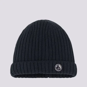 BERRETTO BLU IN MAGLIA FODERATO IN PILE