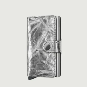 MINIWALLET CRUNCH SILVER