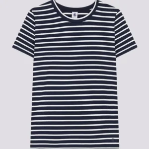 T-SHIRT LE DROIT GIROCOLLO IN COTONE DONNA