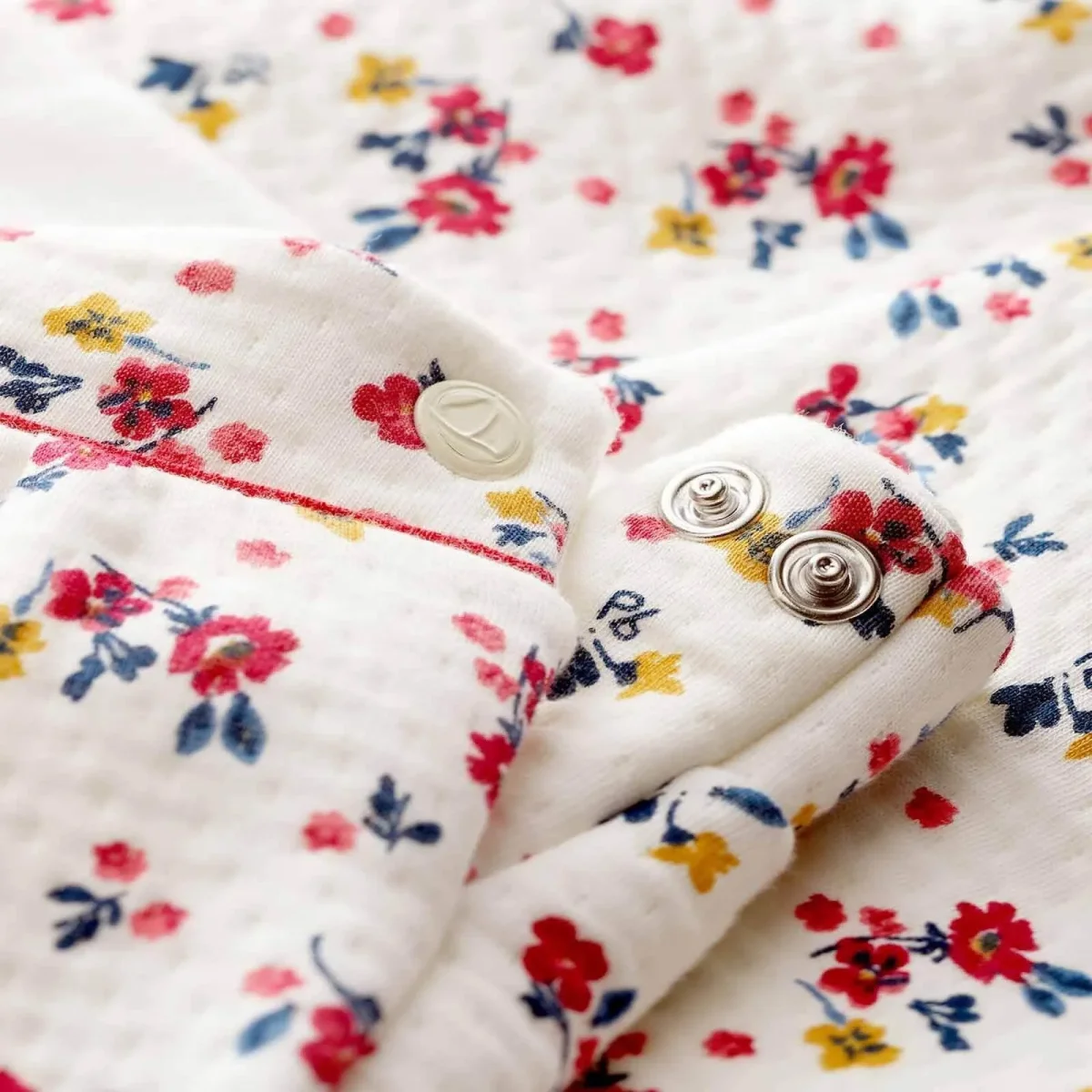 pantaloni in fantasia floreale in tubique - immagine 4