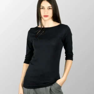 Maglia manica 3/4 Nathalie in Cotone Seta